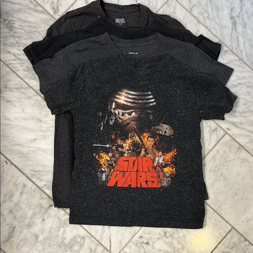 Star Wars Kids Graphic T-Shirt - set of 4